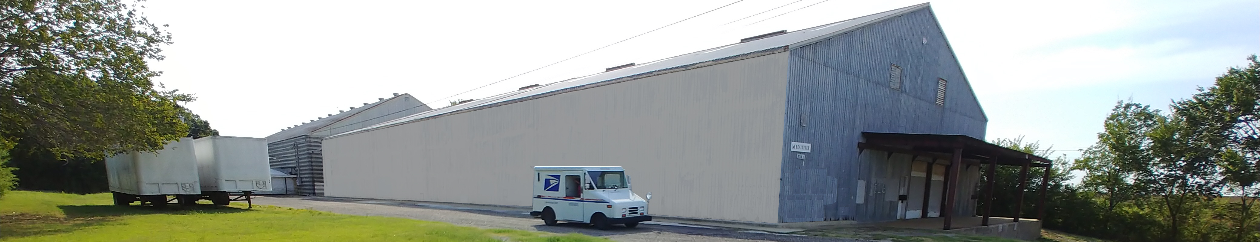 USPS outside warehouse at Computer Fusion
